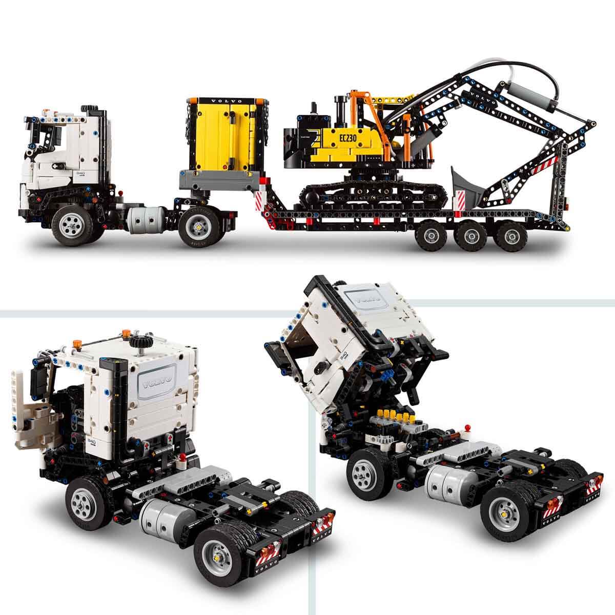 LEGO Technic Volvo Fmx Kamyon ve Ec230 Ekskavatör
