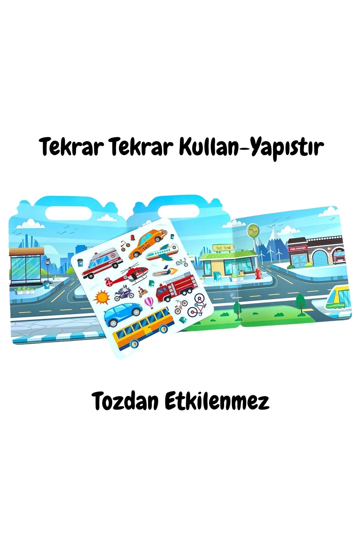 Lino Vehicles İlk Sticker Kitabım