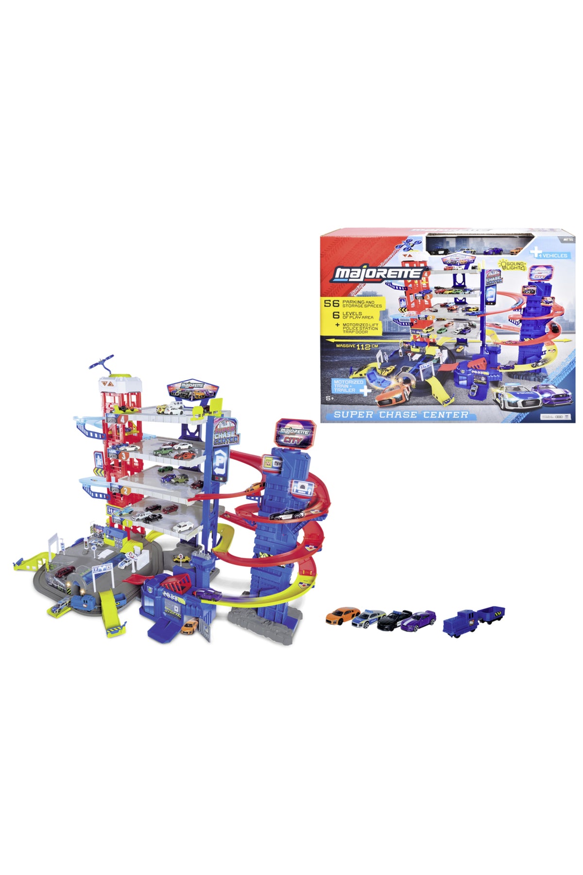 Majorette Super Garage Chase Centre Play Set