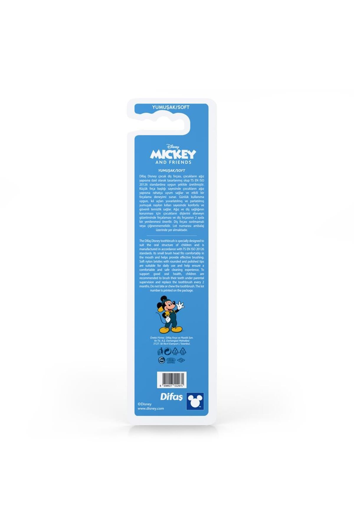 Mickey Mouse Diş Fırçası 8-14 Yaş