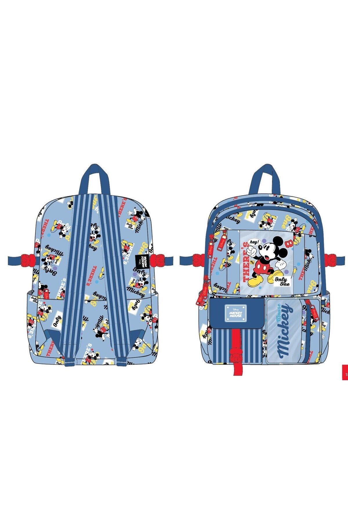 Mickey Mouse Sırt Çantası Charm Lx Only One