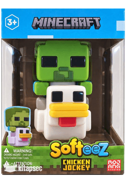 Minecraft Softeez Chicken Jockey Figür