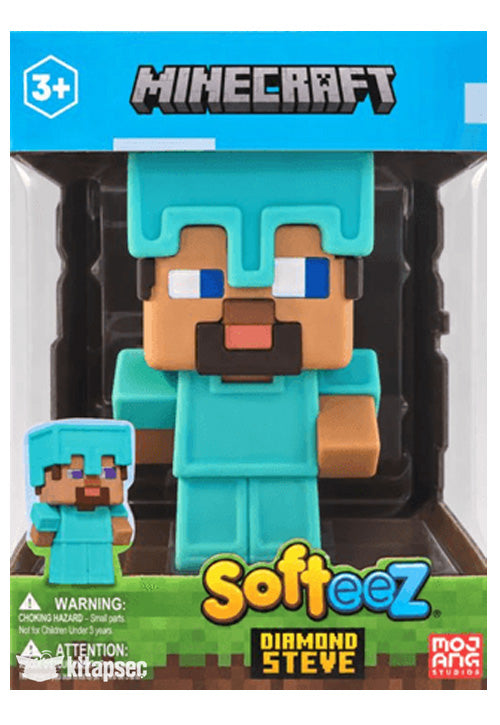Minecraft Softeez Diamond Steve Figür