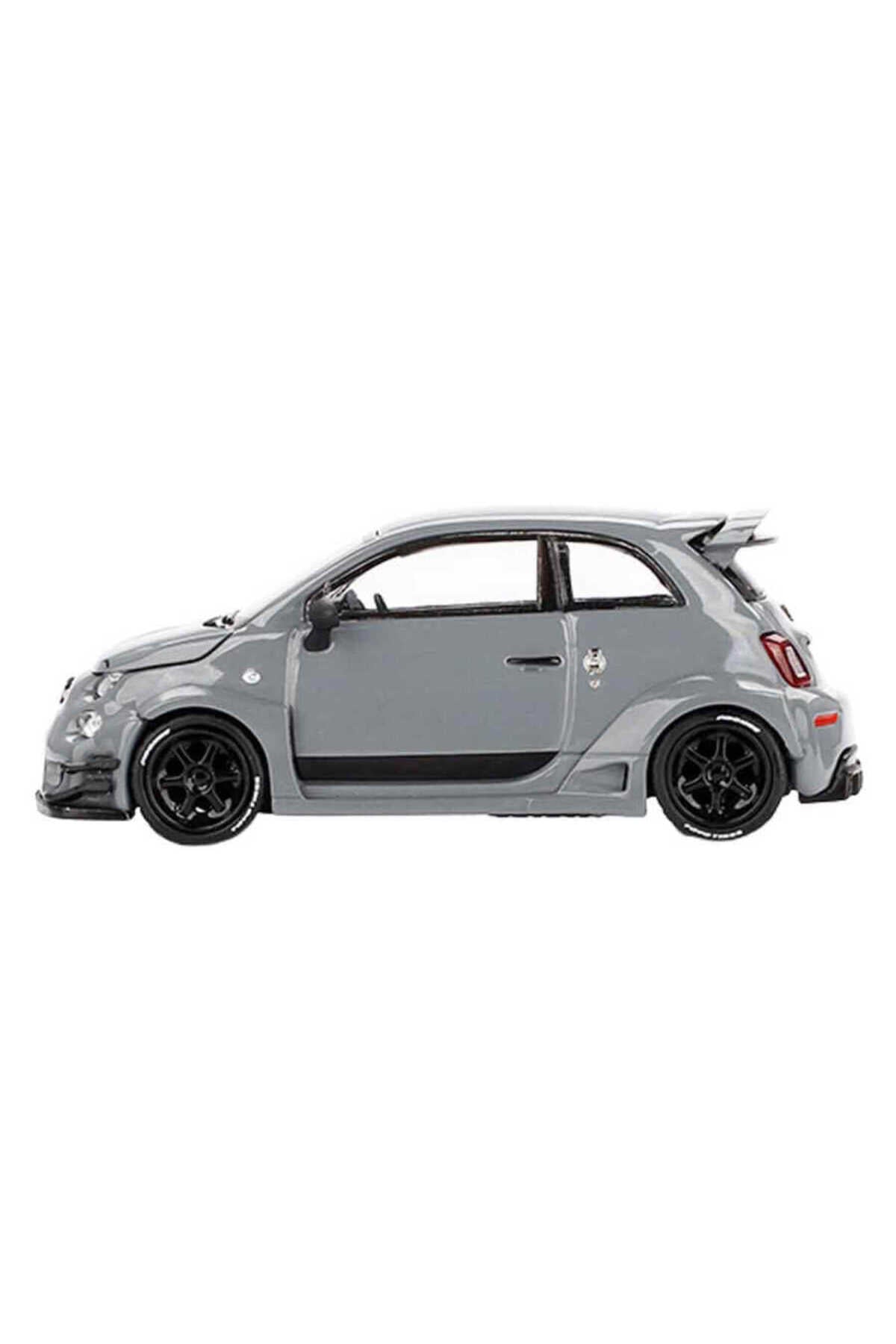Mini GT LB Works Abas Works Abarth 595 Grey 1:64