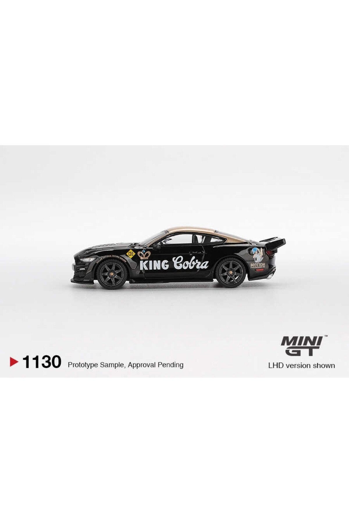 Mini GT Shelby Dragon Snake GT500 Black Gold 1:64