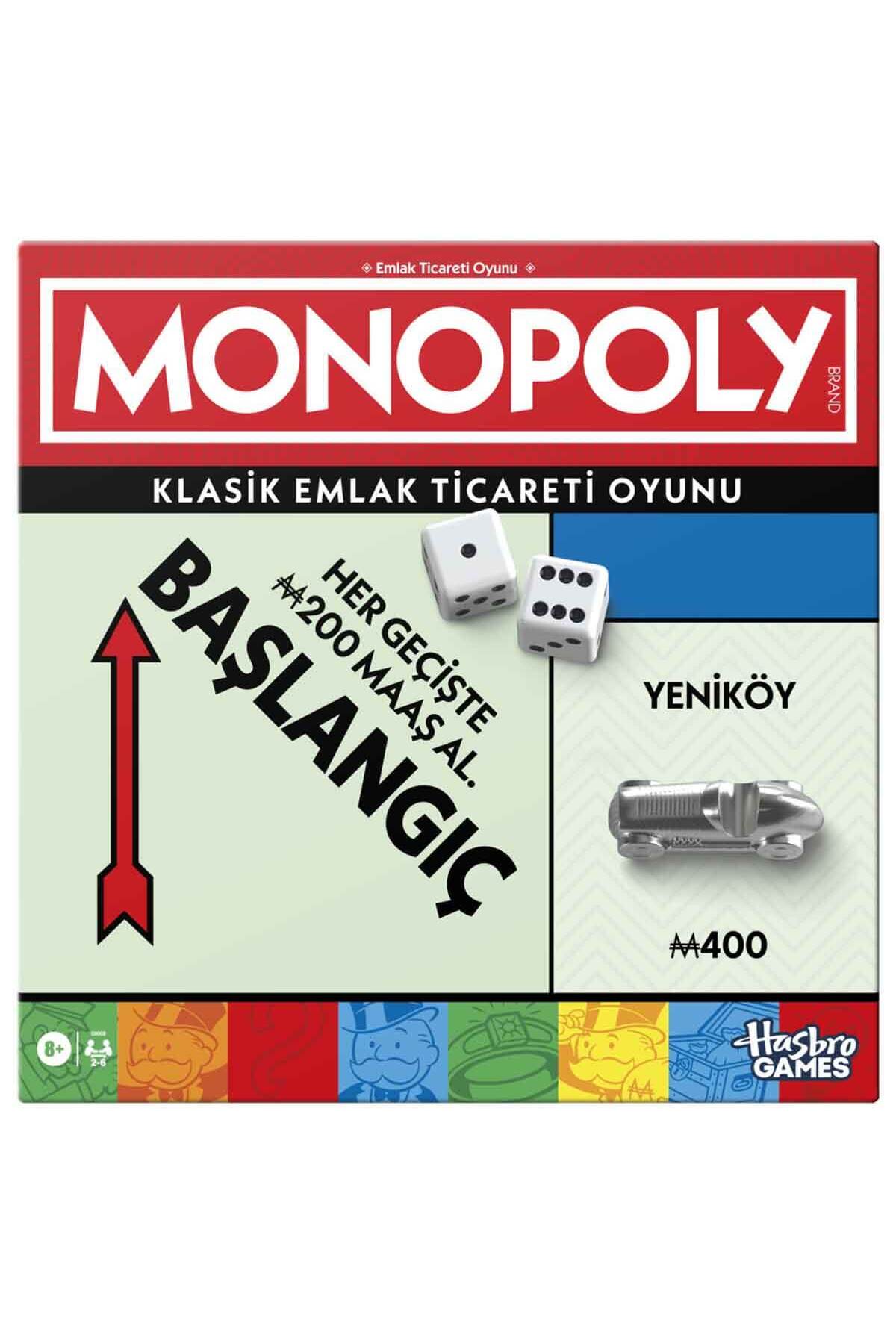 Monopoly Klasik Kutu Oyunu G0009