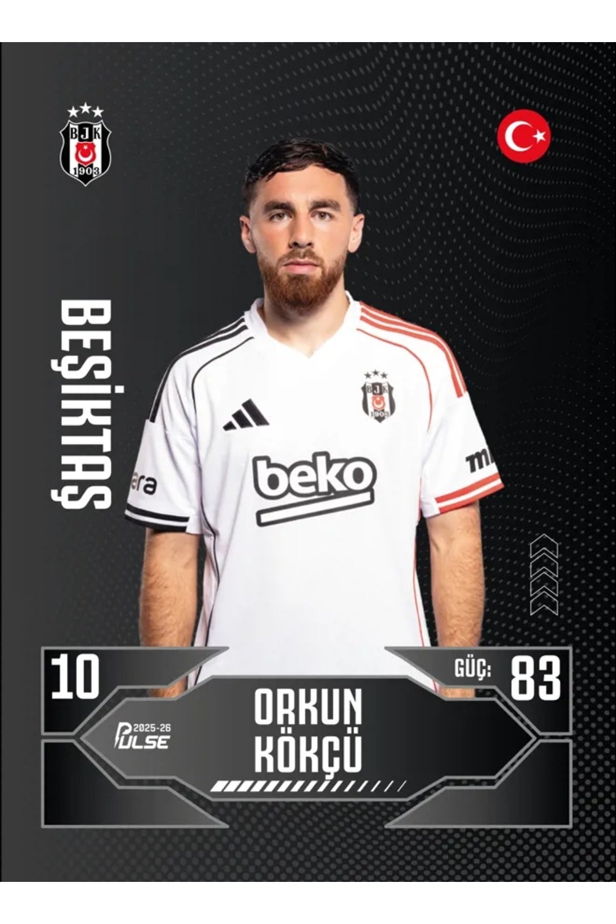 Mythos Cards Beşiktaş Pulse Futbol S25-26