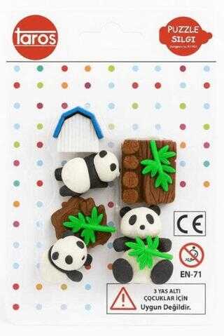 Panda Puzzle Silgi