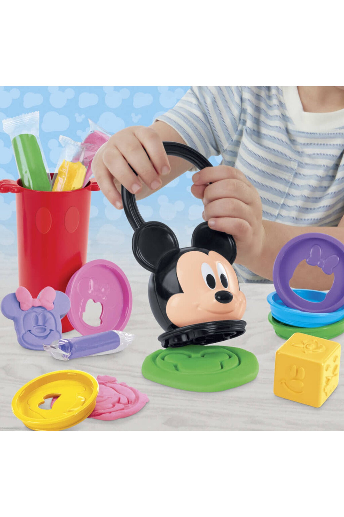 Play Doh Disney Jr Happy Stackable Hamur Seti