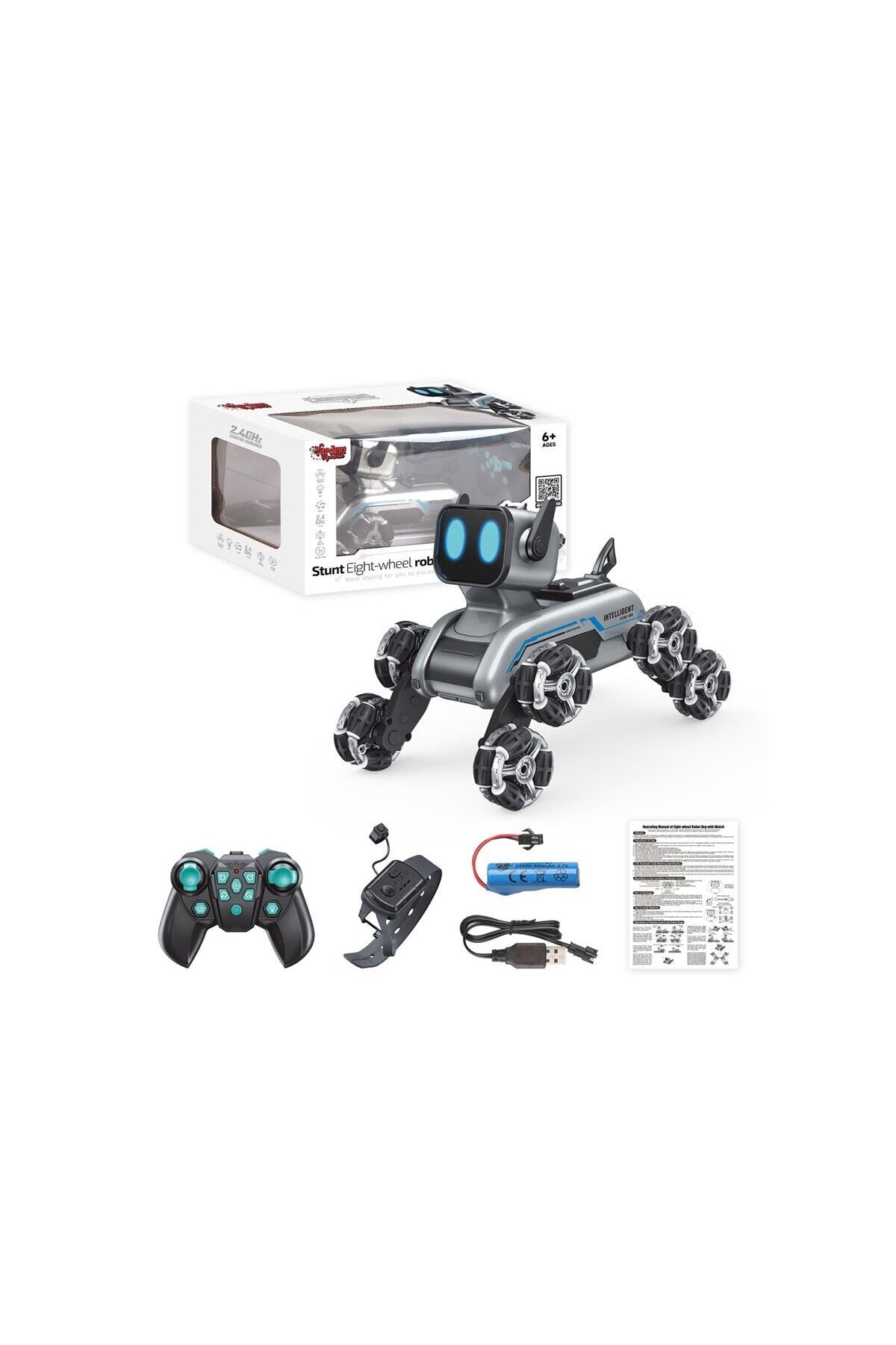 Robot Köpek Bilekten Konttol ve Kumandalı