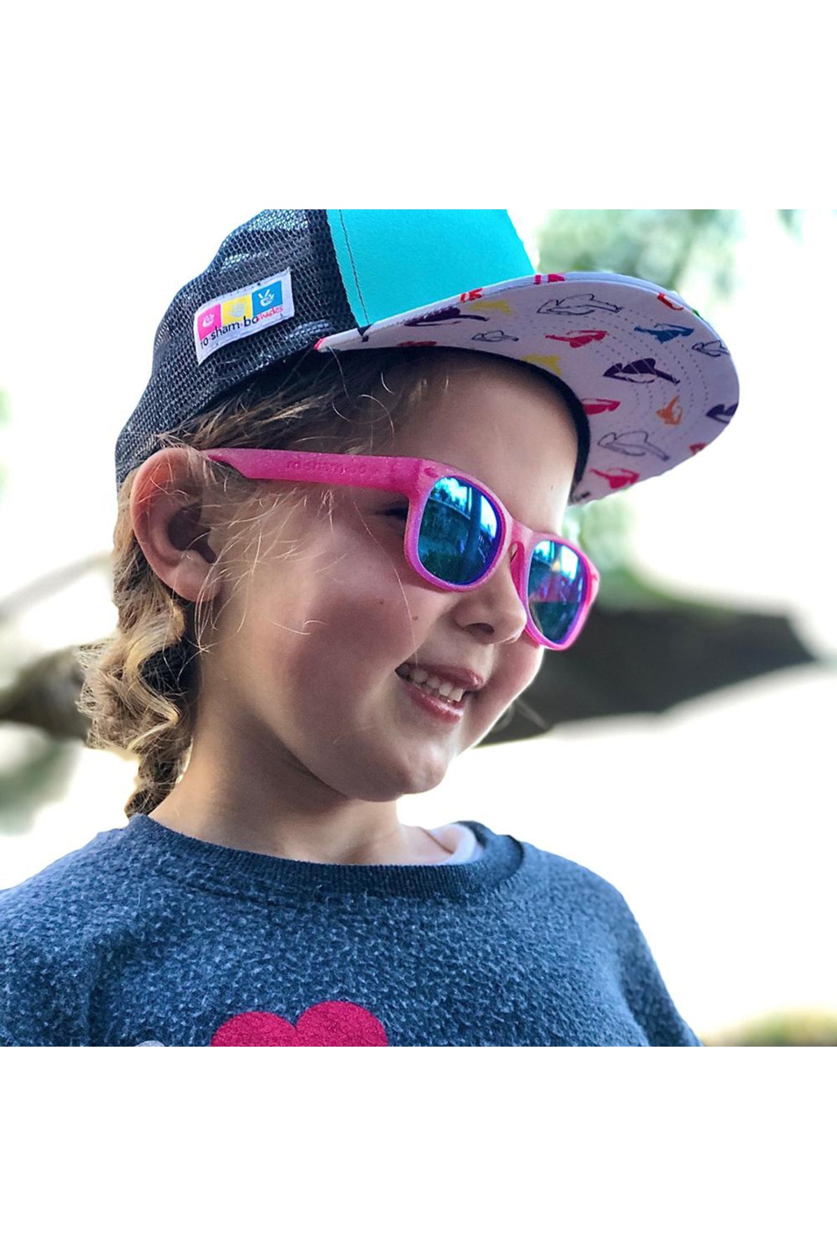 Roshambo Eyewear Kapowski Güneş Gözlüğü Junior Mor