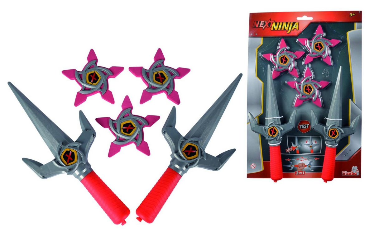 Simba Next Ninja Bıçaklar ve Yıldızlar Oyun Seti