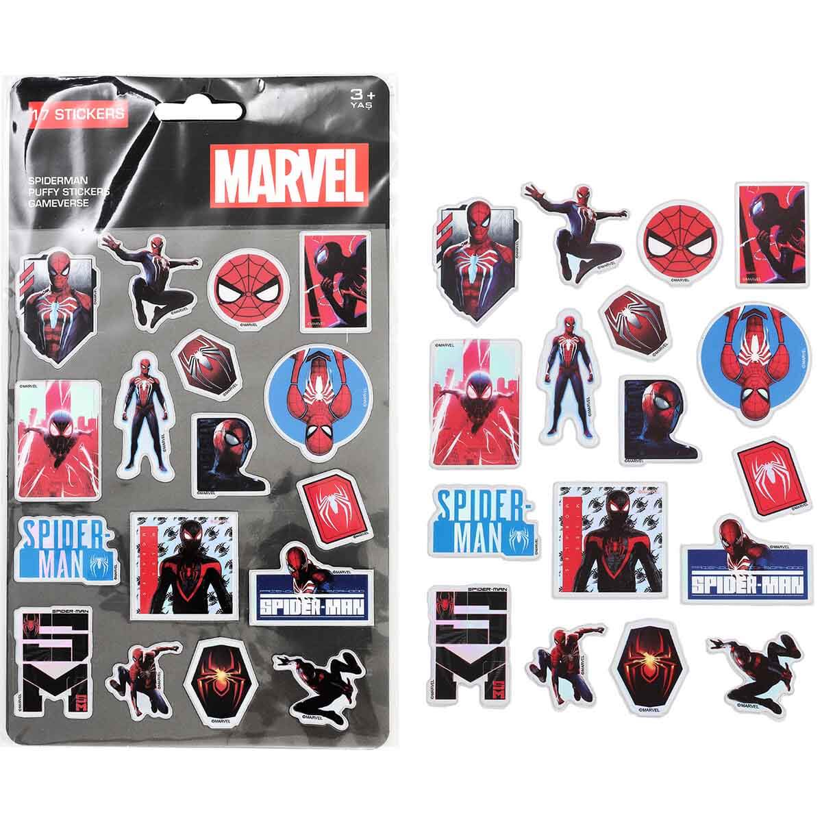 Spiderman Puffy Sticker Pam