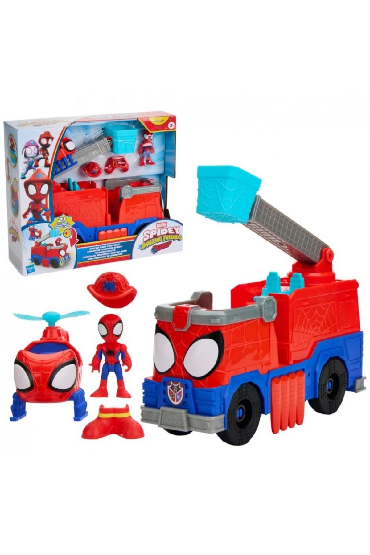 Spidey His Amazing Friends Webs Fire Oyun Seti