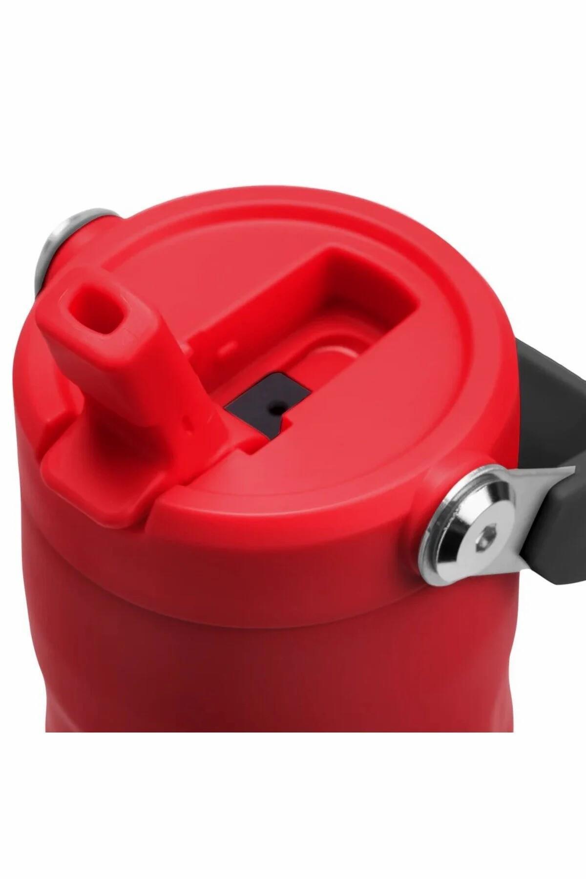 Stanley The IceFlow Straw Termos Koyu Siyah 470 ml
