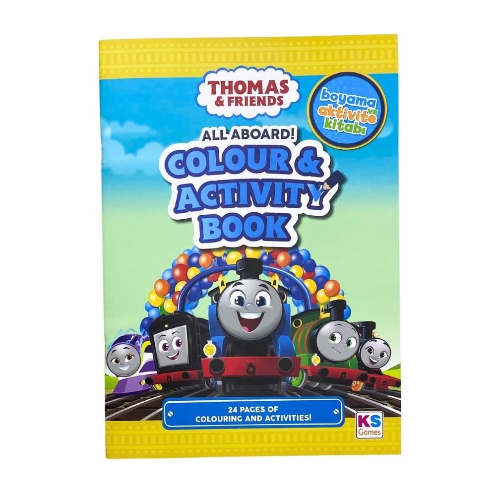 Thomas ve Arkadaşları Boyama ve Aktivite Kitabı