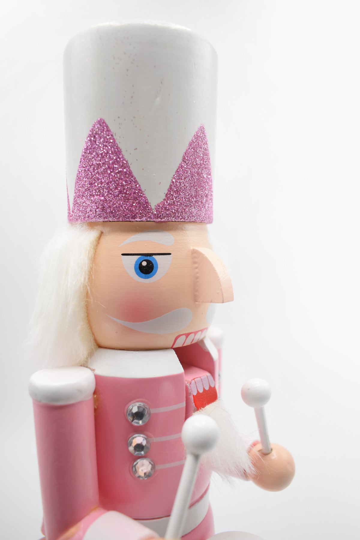 Yılbaşı Süsü Kurşun Asker Pembe Seri 38 cm