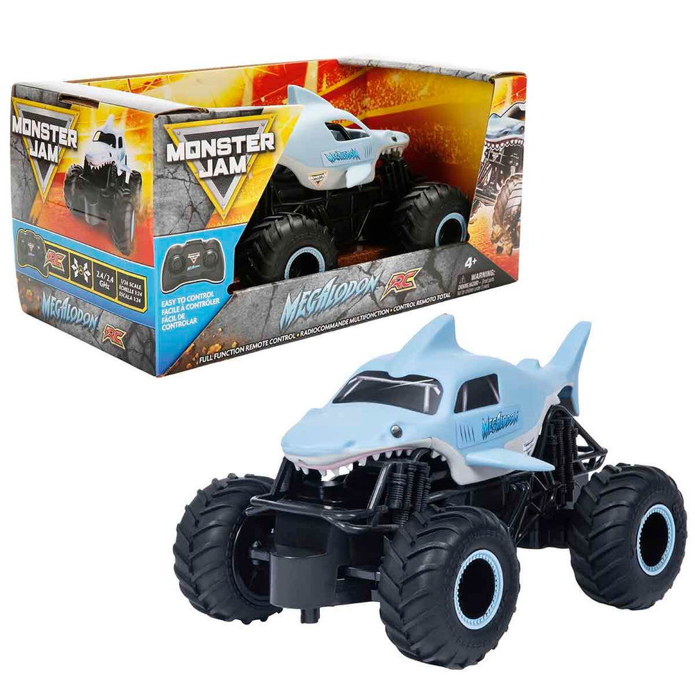1:24 Monster Jam Megaladon Uzaktan Kumandalı Canavar Kamyon