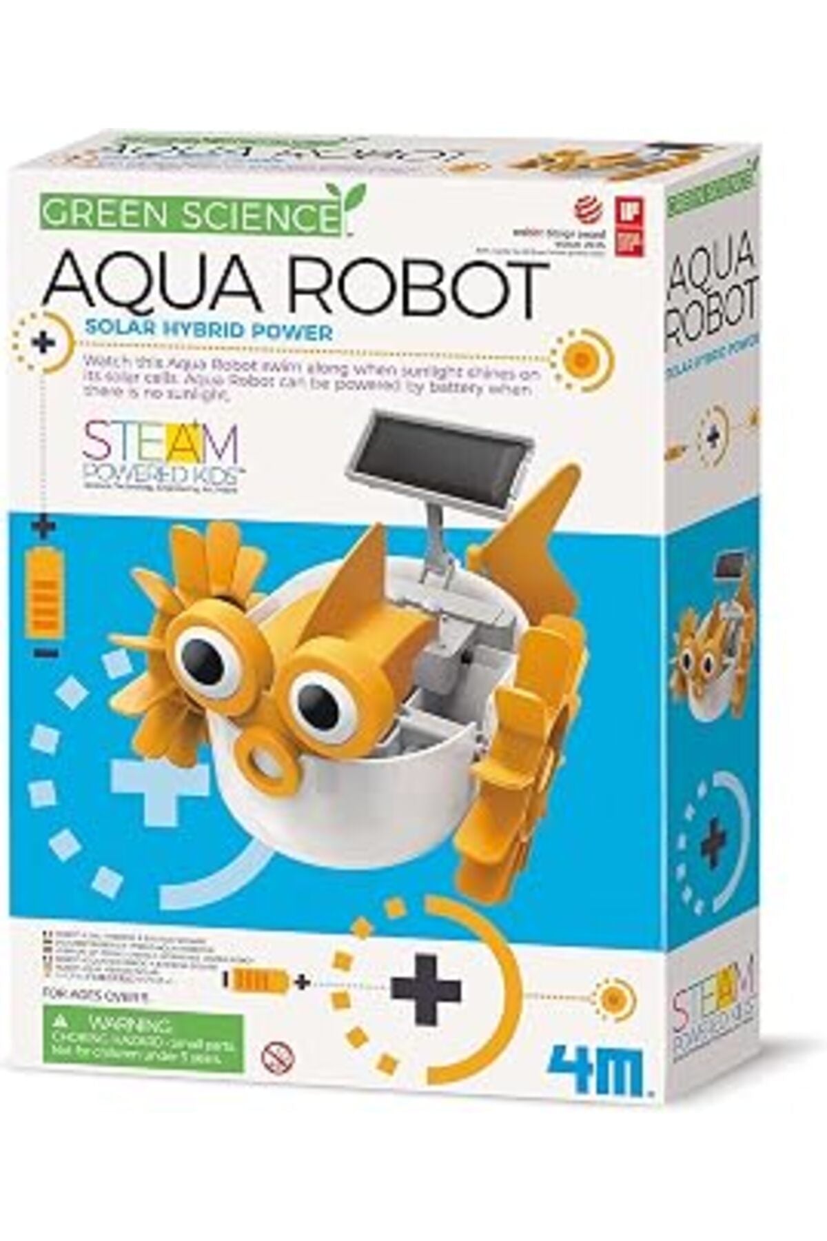 4M Hibrit Solar ve Motorlu Su Robotu Seti