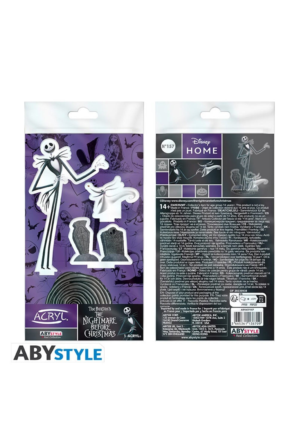 ABYstyle Nightmare Before Xmas Jack Skellington