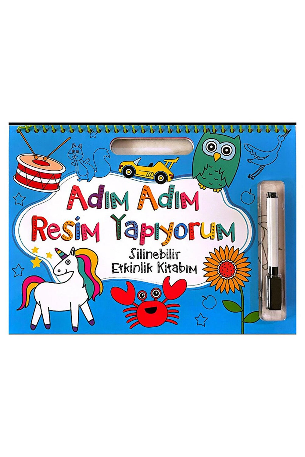 Adım Adım Resim Yapıyorum Kırmızı