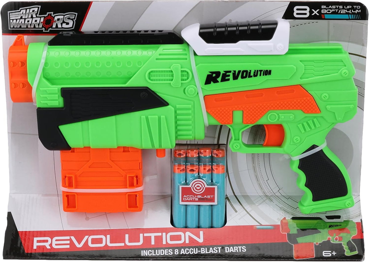 Air Warriors Revolution Dart Atıcı 8li