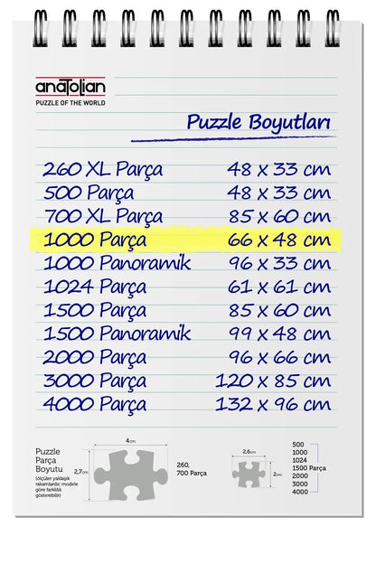 Anatolian Puzzle Aile Toplantısı 1000 Parça