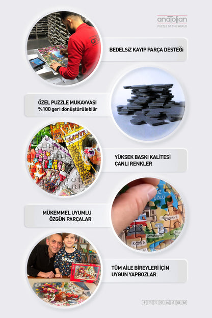 Anatolian Puzzle Aile Toplantısı 1000 Parça
