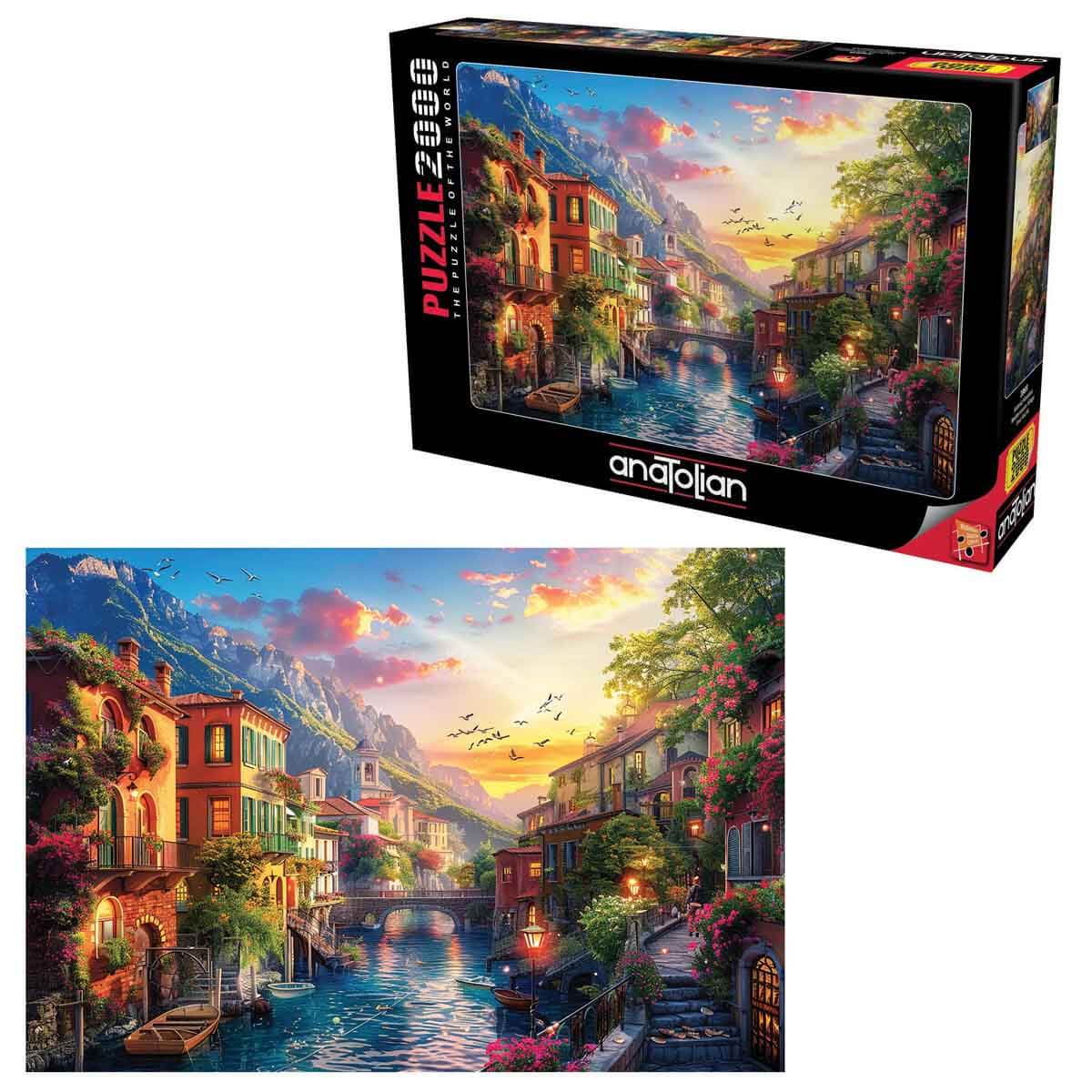 Anatolian Puzzle Akdeniz Kasabası 2000 Parça