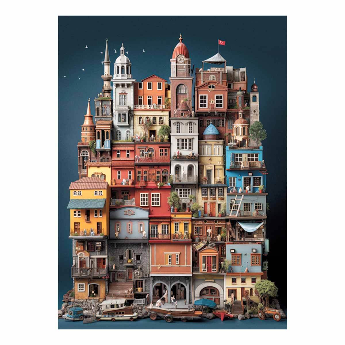 Anatolian Puzzle Balat 1000 Parça