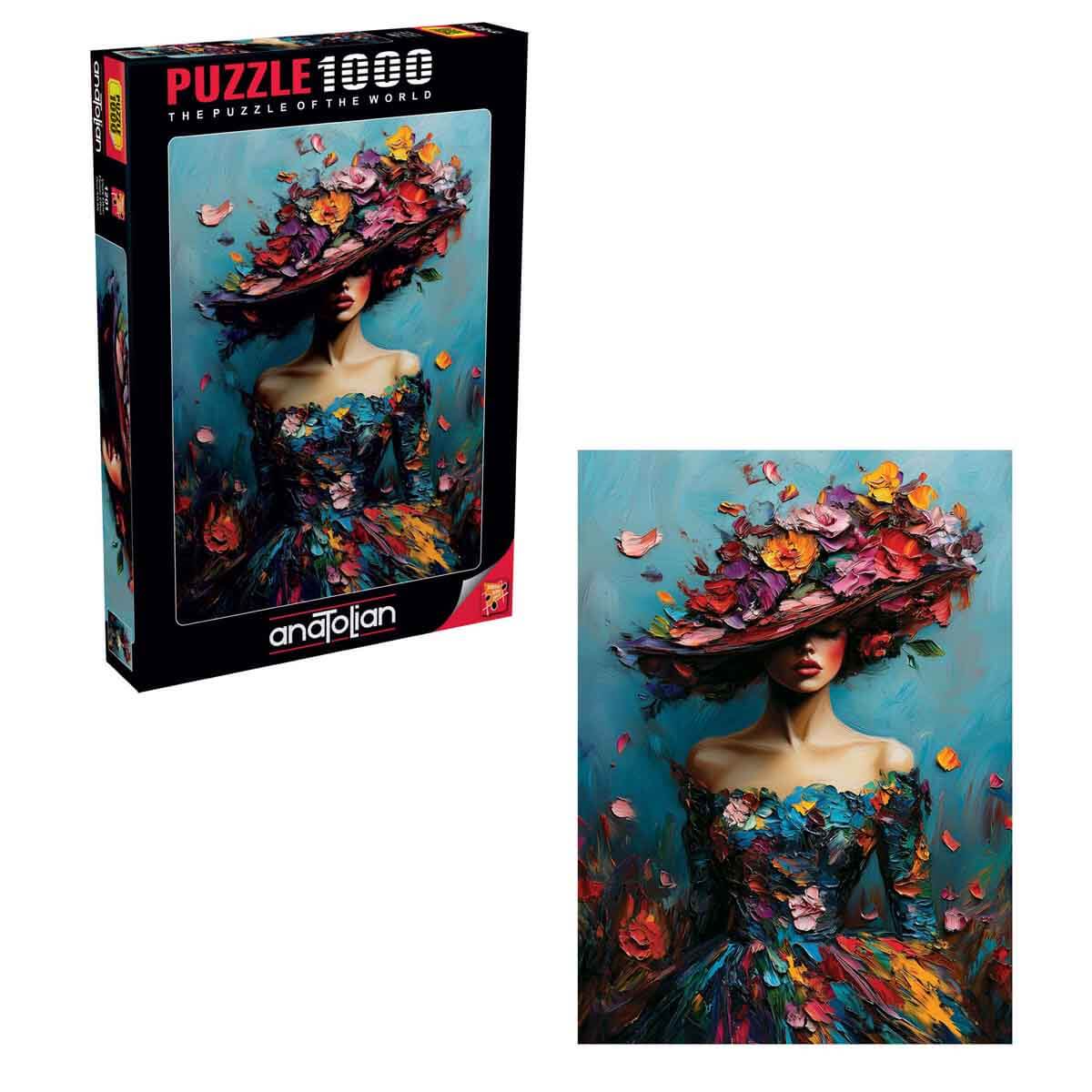 Anatolian Puzzle Çiçek Etkisi 1000 Parça