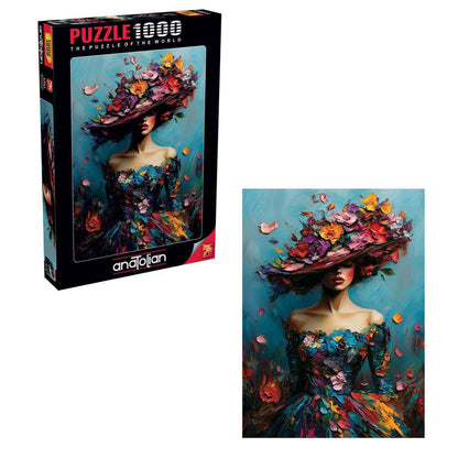 Anatolian Puzzle Çiçek Etkisi 1000 Parça