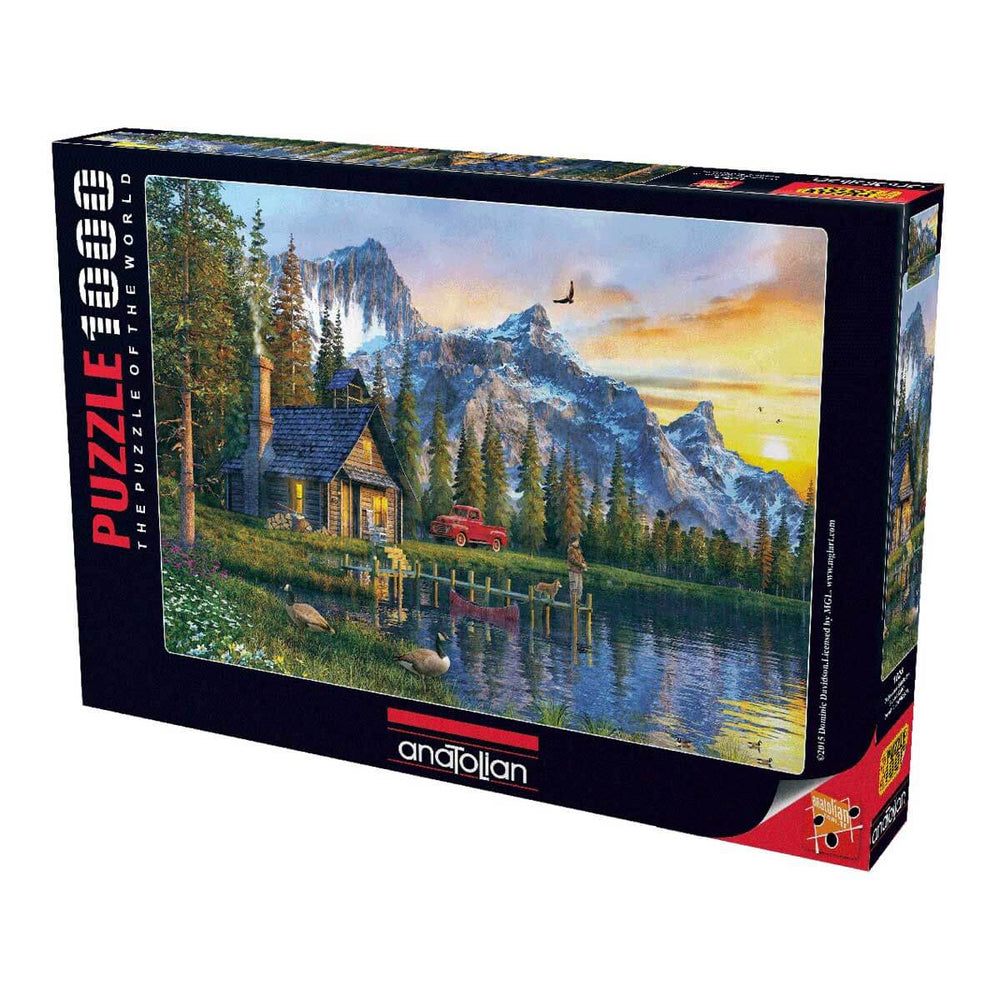 Anatolian Puzzle Dağevinde Günbatımı 1000 Parça