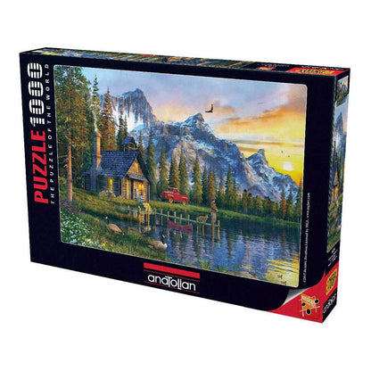 Anatolian Puzzle Dağevinde Günbatımı 1000 Parça