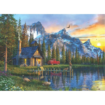 Anatolian Puzzle Dağevinde Günbatımı 1000 Parça