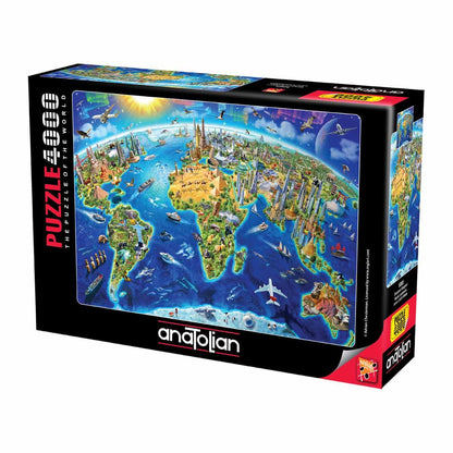 Anatolian Puzzle Dünyanın Simgeleri 4000 Parça