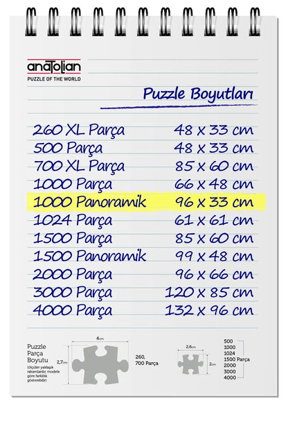 Anatolian Puzzle Eski İstanbul 1000 Parça