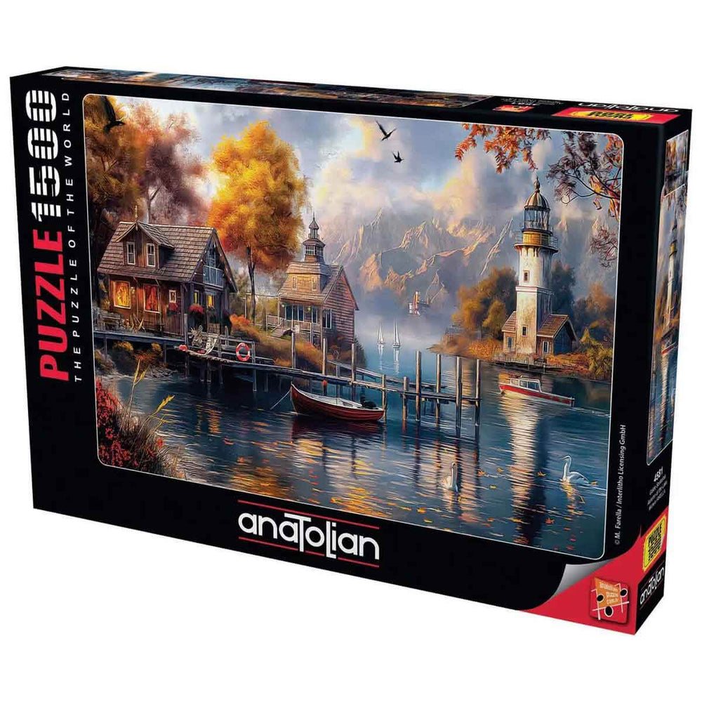 Anatolian Puzzle Gölde Sonbahar 1500 Parça