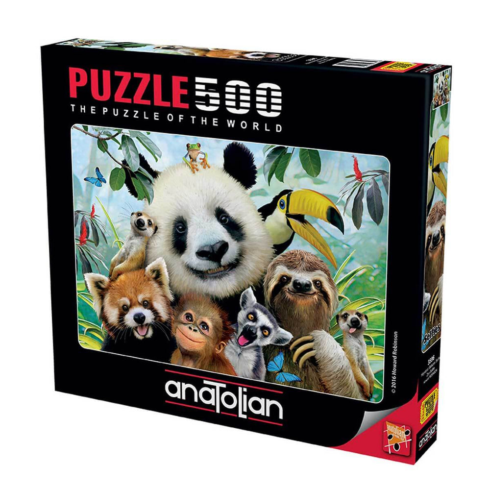 Anatolian Puzzle Hayvanat Bahçesi Selfie 500 Parça