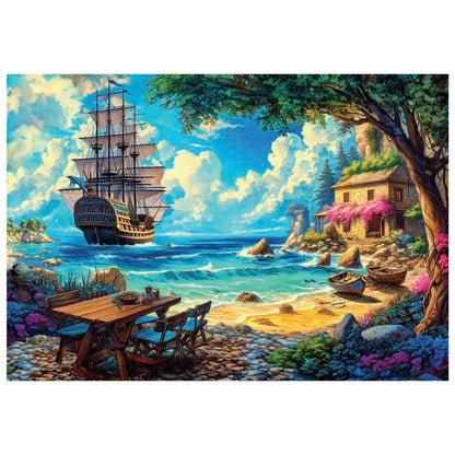 Anatolian Puzzle Korsan Koyu 260 Parça