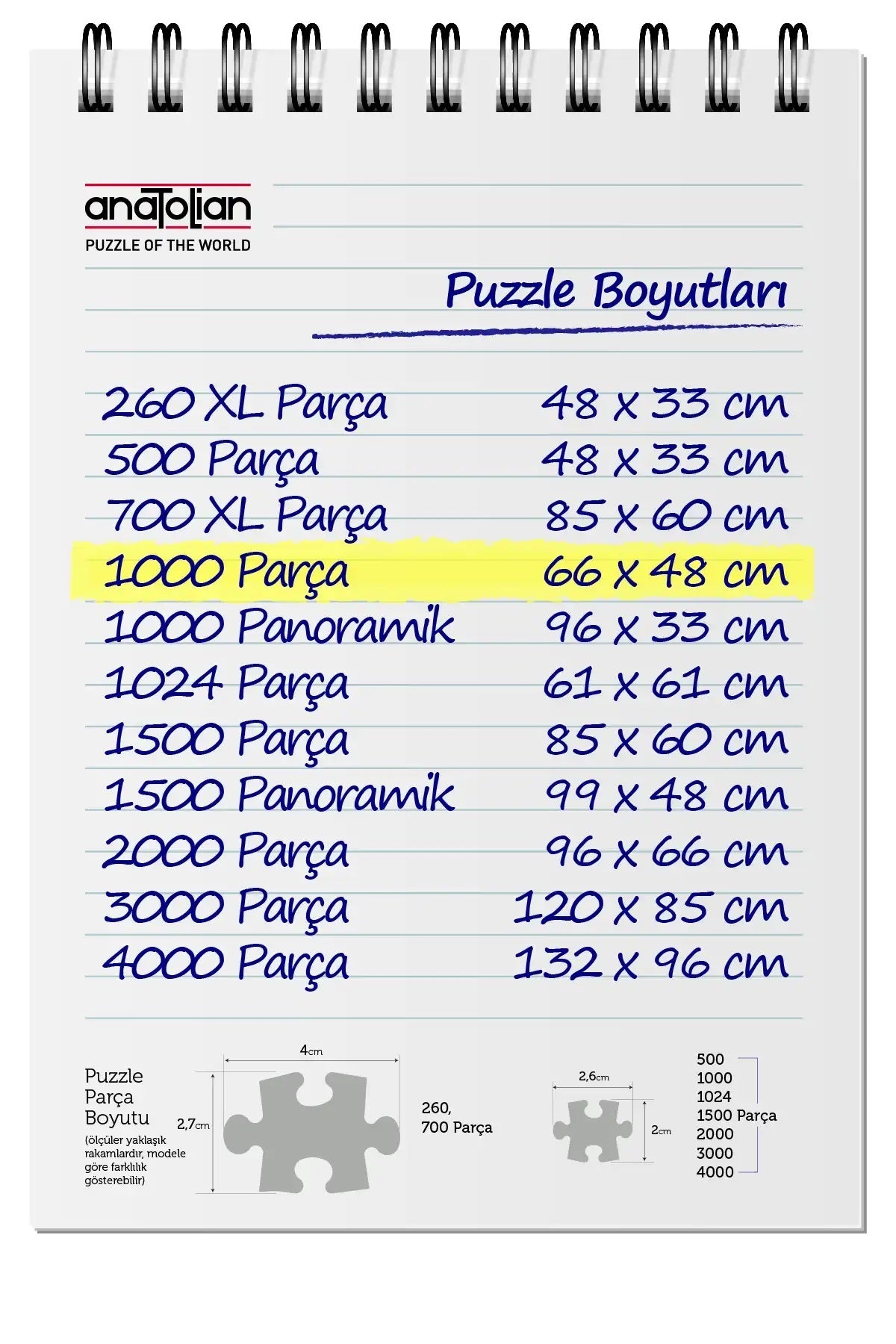 Anatolian Puzzle Masum Aşk 1000 Parça