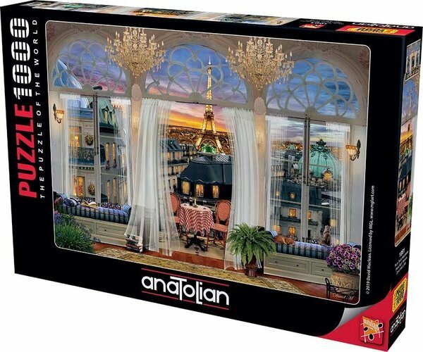 Anatolian Puzzle Paris Teras Manzarası 1000 Parça