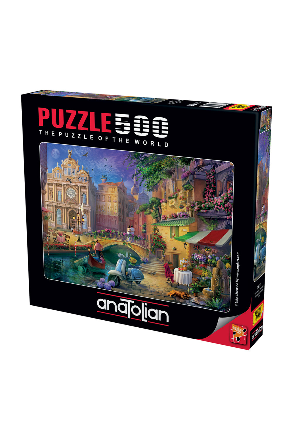 Anatolian Puzzle Romantik venedik 500 Parça