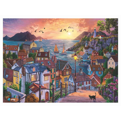 Anatolian Puzzle Sahilde Günbatımı 1000 Parça