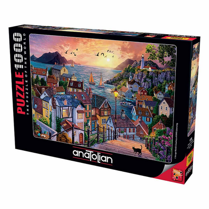 Anatolian Puzzle Sahilde Günbatımı 1000 Parça