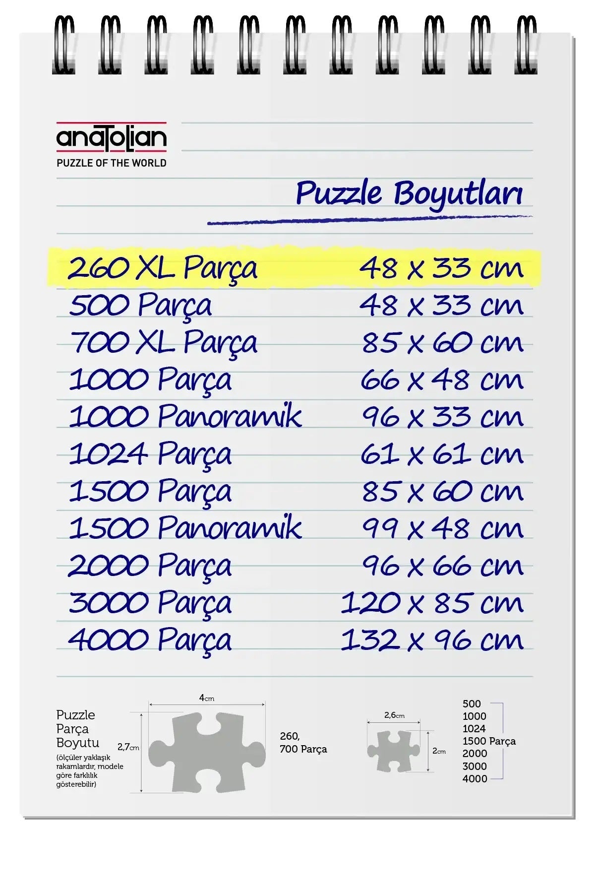 Anatolian Puzzle Saklambaç 260 Parça