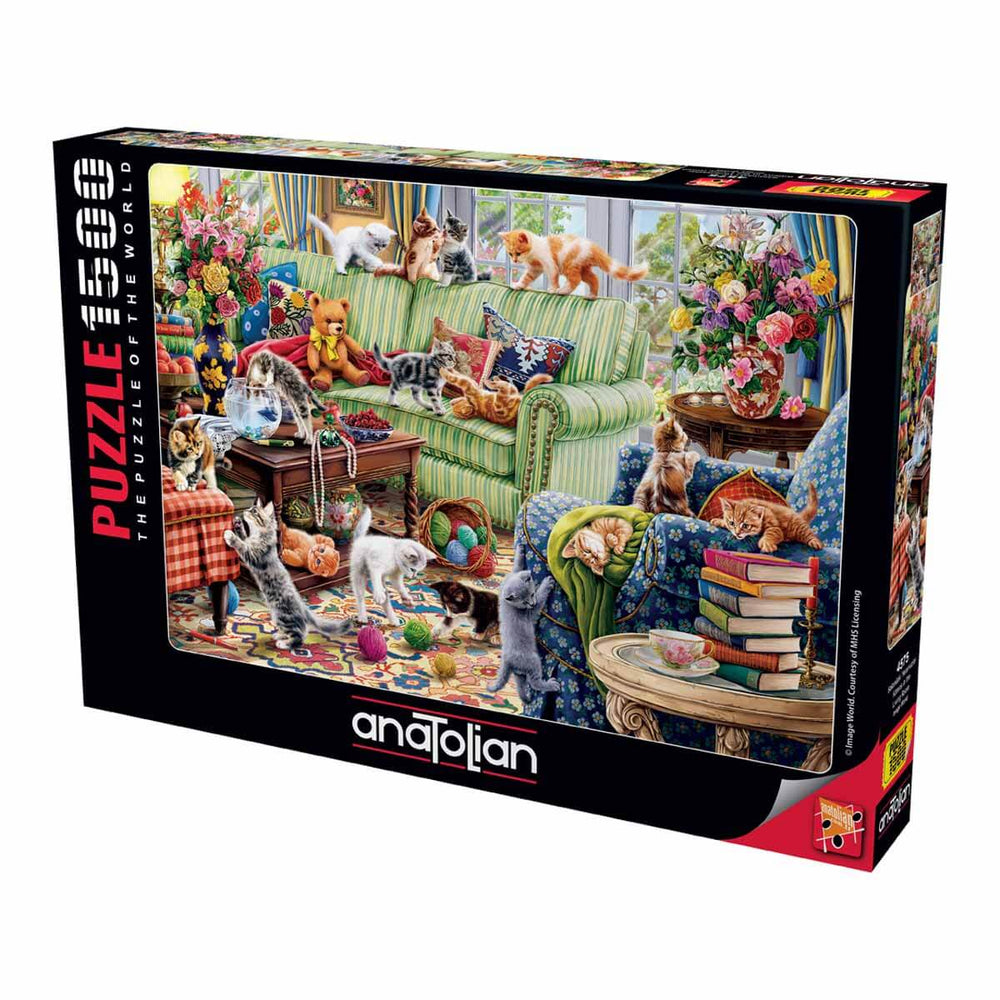 Anatolian Puzzle Salondaki Yaramazlar 1500 Parça