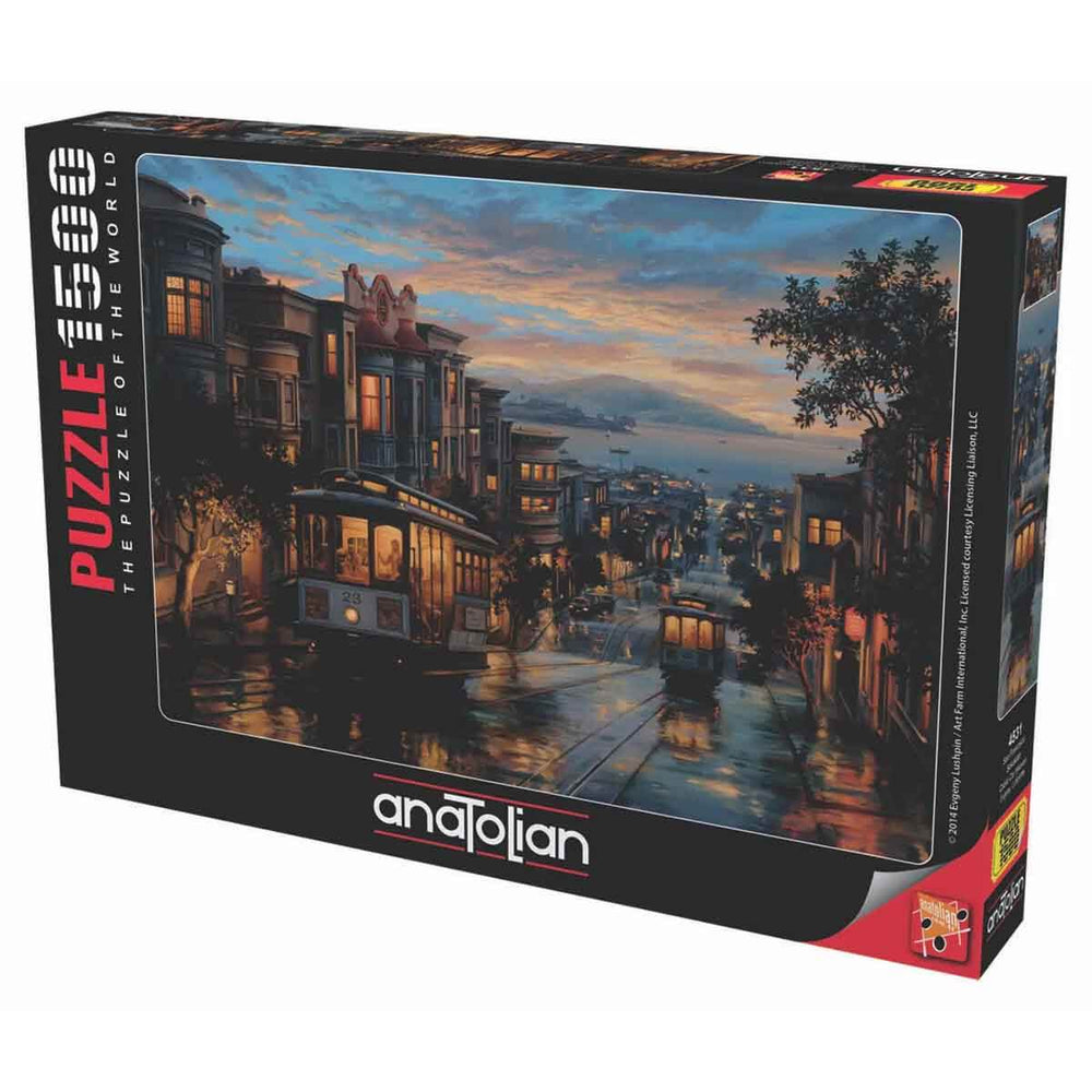 Anatolian Puzzle San Francisco Sokaklar 1500 Parça
