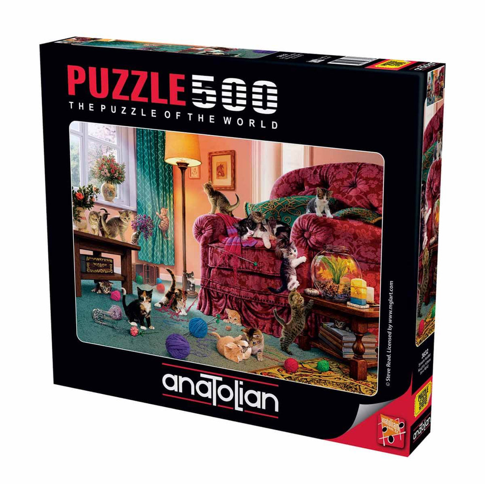 Anatolian Puzzle Şımarık Kediler 500 Parça