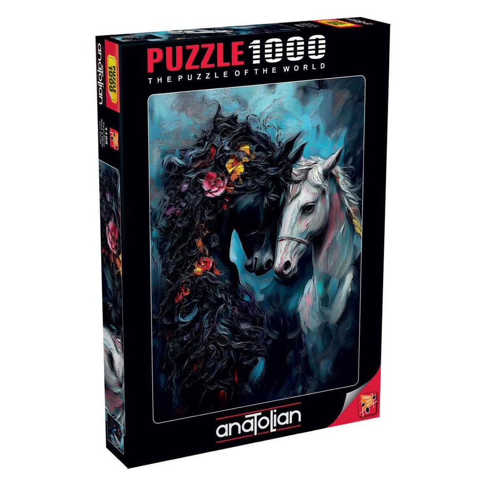 Anatolian Puzzle Siyah Beyaz 1000 Parça